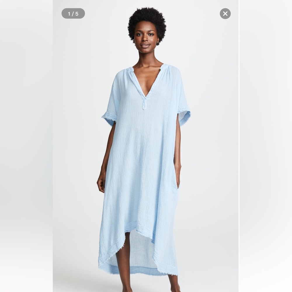 9seed Tunisia Short Sleeve Caftan OS NWOT shopbop